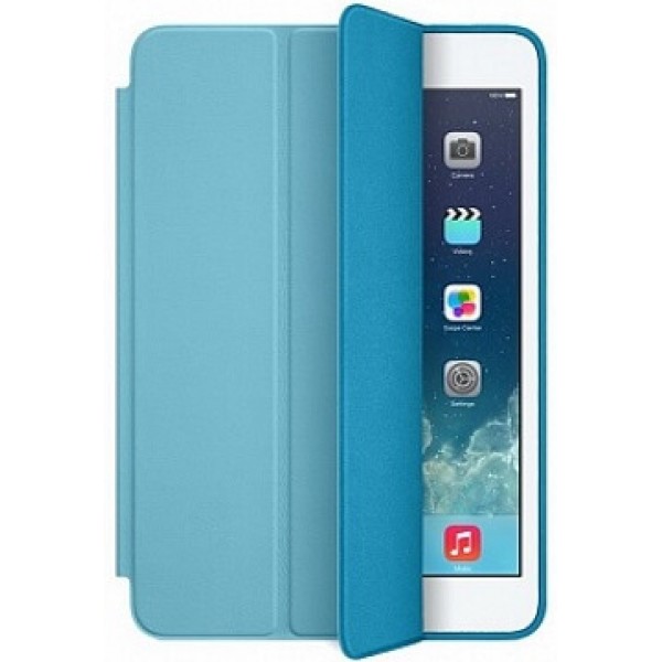 Кожаный кейс iPad Mini Blue
